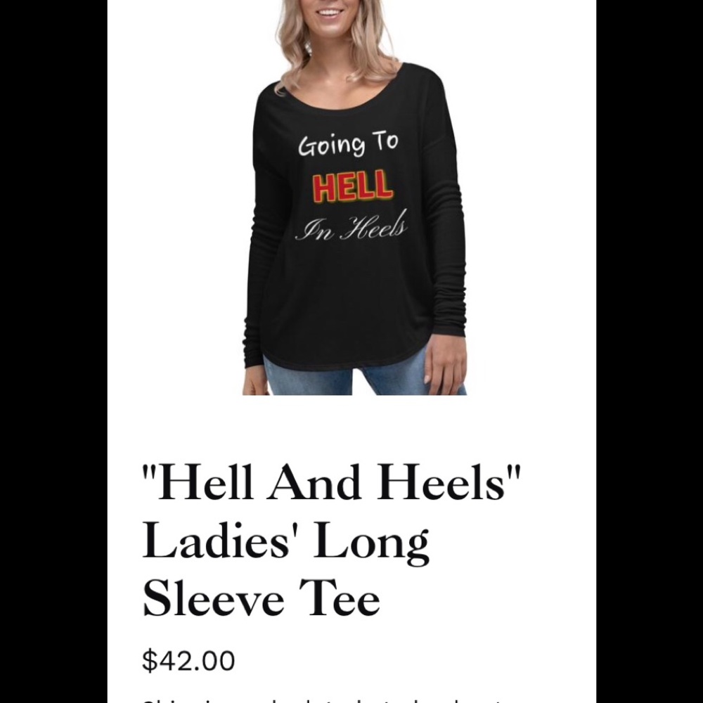 Women’s long sleeve, buy it today!!